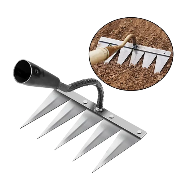 Îndepărtați buruienile cu instrumentul profesional PRONGSPRO® instrument de plivire prongspro din oel clit