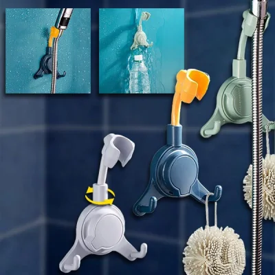 Suport rotativ inovator pentru receptor de duș cu umerase SHOWOLD®