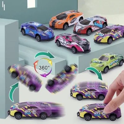 Jucărie inovatoare RACEHOP® - Cărucioare de sărituri pentru cascadorii uimitoare! (8 BR.) 🏎️