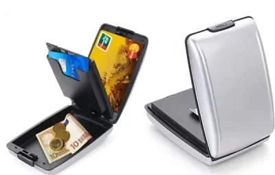 Portofel compact cu protecție RFID maximă CARDO®