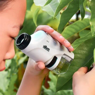 Microscop portabil puternic pentru copii - MINISCOPE®