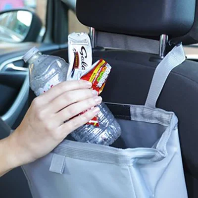 Pungă portabilă pentru gunoi auto - CARBIN®