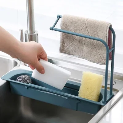 SINKSHELF®: Un raft telescopic care transformă orice chiuvetă