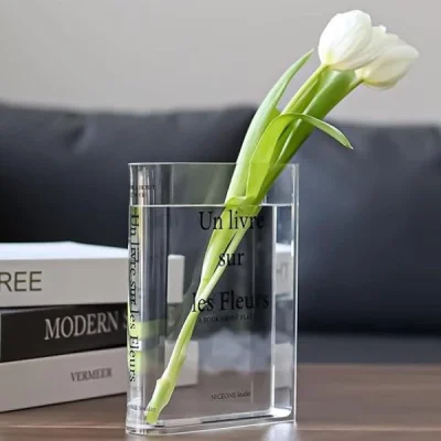 Vasă elegantă cu flori în formă de carte FLOWERFRAME®