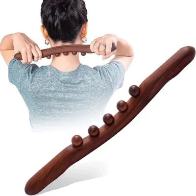 Aparat de masaj relaxant din lemn natural RELAXIE®