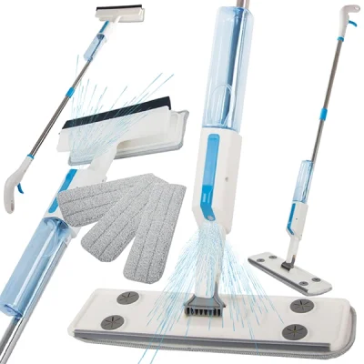 WINDMOP®: Mop cu pulverizare 2 în 1 pentru curățarea ferestrelor și pardoselilor