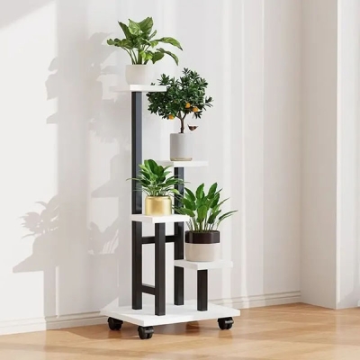 Suport mobil pentru plante cu 4 niveluri - BLOOMNEST®
