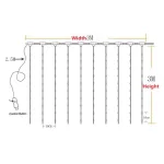 Cortina luminoasă 3D LED CURLIGHT® - Strălucire înstelată în casa ta!